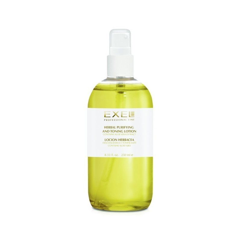 LOCION  TONICA Herbacea  CON ALOE 250 ml C/Valvula Exel