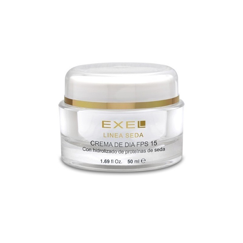 Linea Seda CREMA DIA con HIDROLIZAD SEDA 50 ml Exel Linea Seda CREMA DIA con HIDROLIZAD SEDA 50 ml Exel