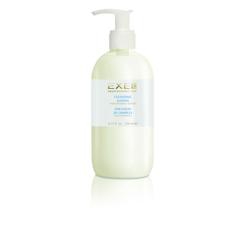 Emulsion de limpieza con vitamina E 250 ml C/Valvula Exel Emulsion de limpieza con vitamina E 250 ml C/Valvula Exel