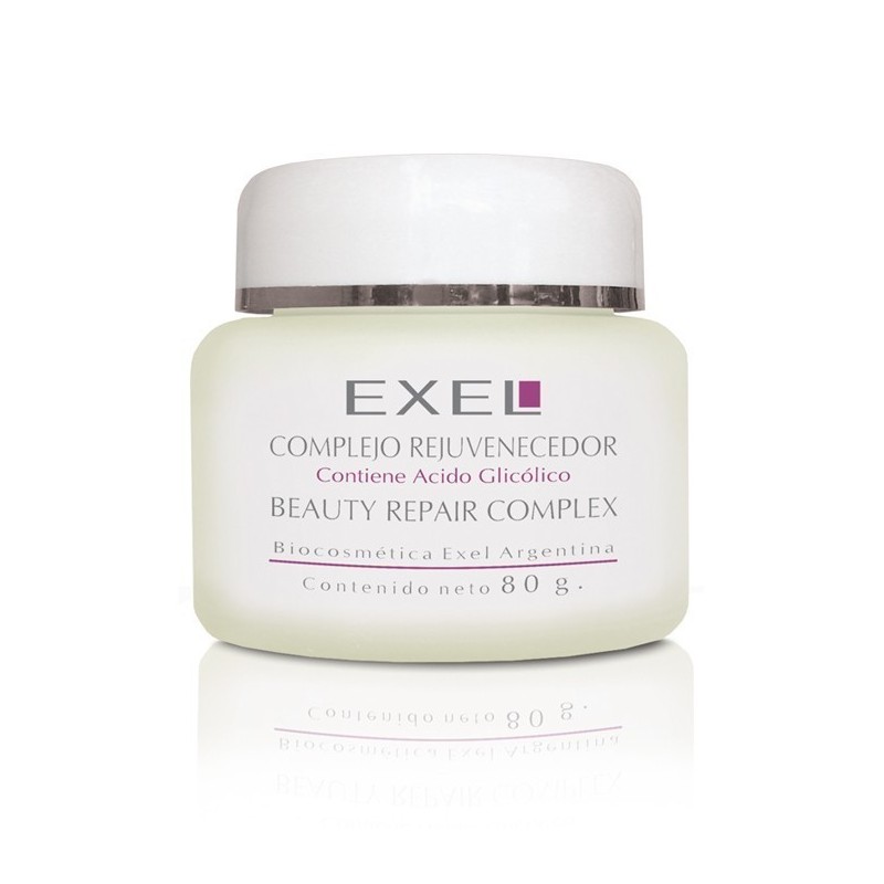 Complejo rejuvenecedor con Acido glicolico 80 ml Exel Complejo rejuvenecedor con Acido glicolico 80 ml Exel