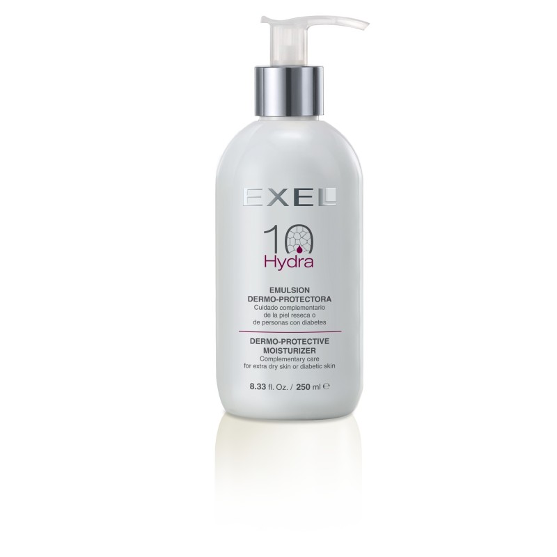 HYDRA10 EMULSION DERMO protectora 250 ml C/Valvula Exel HYDRA10 EMULSION DERMO protectora 250 ml C/Valvula Exel