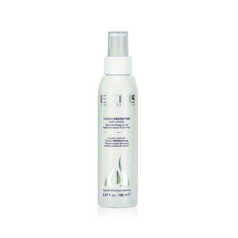 locion capilar termo protectora Exel  100 ml  Linea capilar