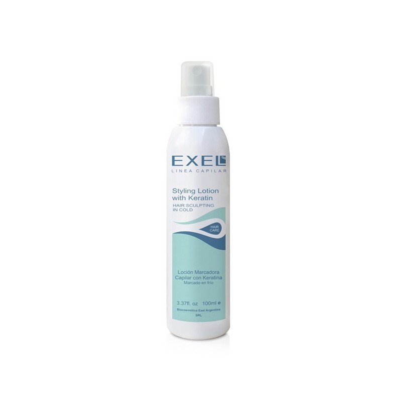 Locion Marcadora con keratina 100 ml Exel Locion Marcadora con keratina 100 ml Exel