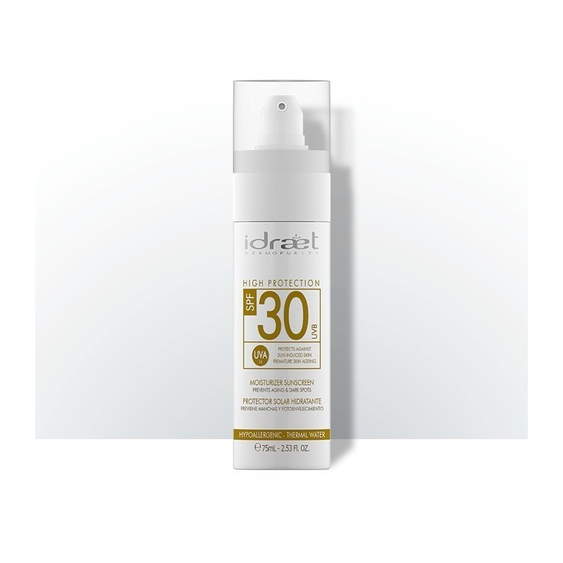 Crema protector solar SPF 30 sin color 75 ml Idraet Crema protector solar SPF 30 sin color 75 ml Idraet