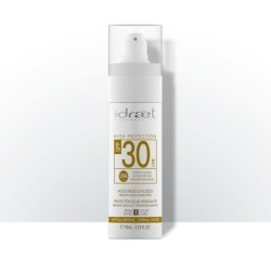 Crema protector solar SPF 30 Tono claro beige 75 ml  Idraet
