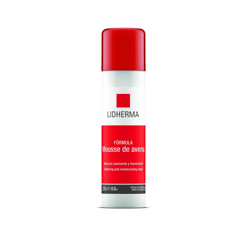 Mascara suavizante humectante MOUSSE DE AVENA 250 gr Lidherma Mascara suavizante humectante MOUSSE DE AVENA 250 gr Lidherma