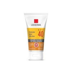 Protector Solar UVA PLUS SPF 40 Invisible Toque seco Lidherma