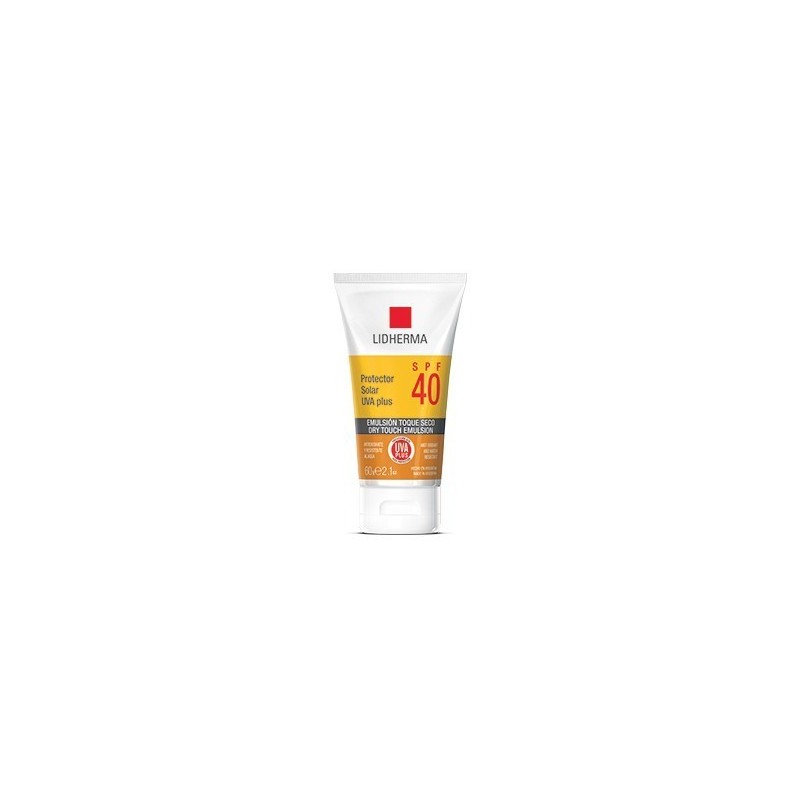 Protector Solar UVA PLUS SPF 40 Invisible Toque seco Lidherma Protector Solar UVA PLUS SPF 40 Invisible Toque seco Lidherma