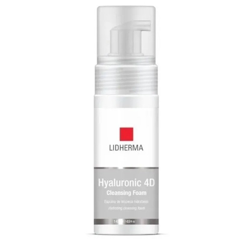Espuma limpiadora HYALURONIC 4D Cleansing FOAM 145 ml Lidherma Espuma limpiadora HYALURONIC 4D Cleansing FOAM 145 ml Lidherma