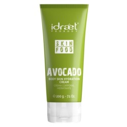 Crema hidratante corporal AVOCADO 200 ml Idraet