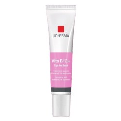 Contorno de ojos B12+ refuerza la barrera cutánea 15g Lidherma