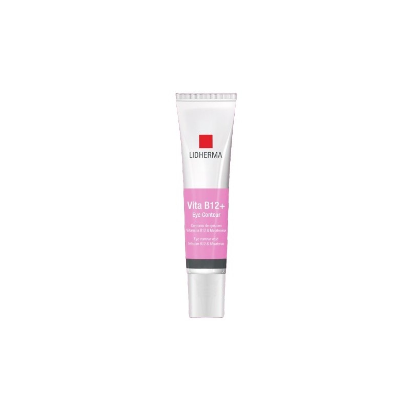 Contorno de ojos B12+ refuerza la barrera cutánea 15g Lidherma
