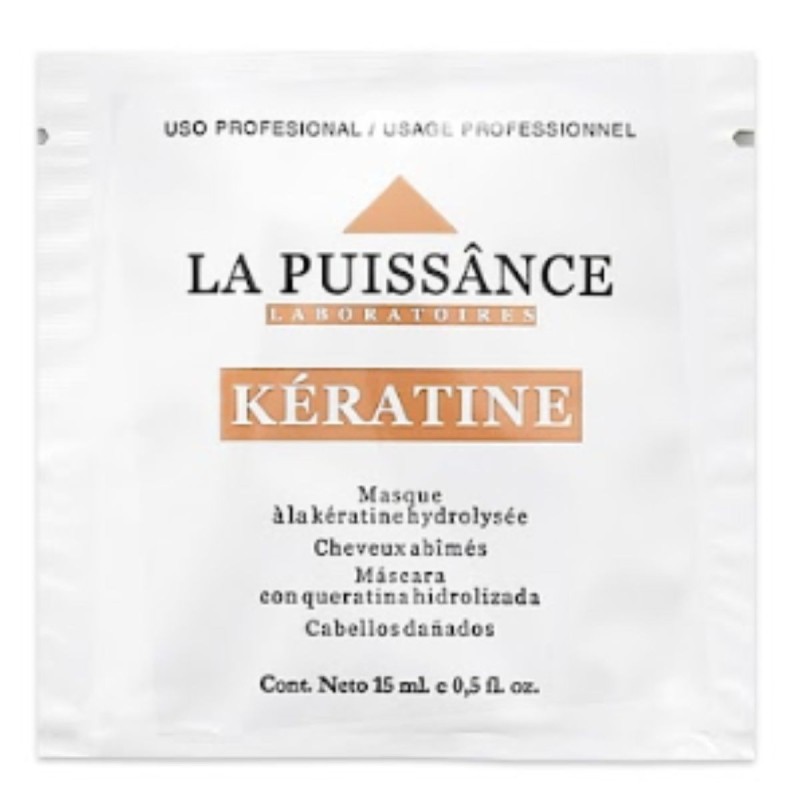 Sachet M scara con queratina hidrolizada 15 ml La puissance Sachet M scara con queratina hidrolizada 15 ml La puissance