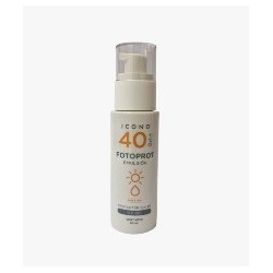 Protector solar Fotoprot Emulsión 40+ INVISIBLE  60 ml ICONO
