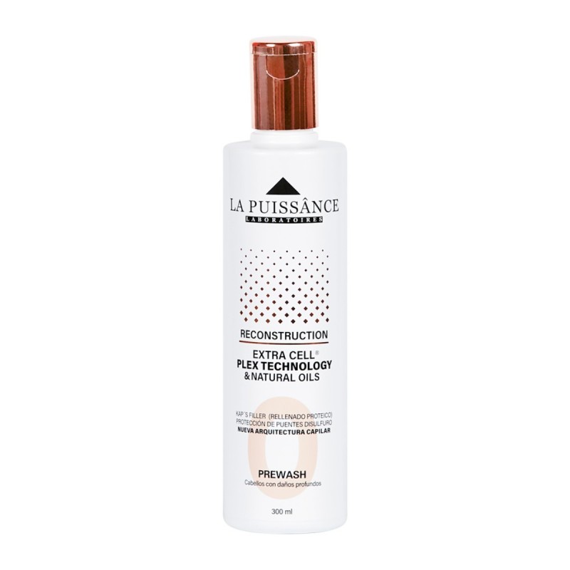 Pre Wash Shampoo Reconstruction Extra cell Plex Natural Oils x 300 ML - PASO 0 Pre Wash Shampoo Reconstruction Extra cell Plex Natural Oils x 300 ML - PASO 0