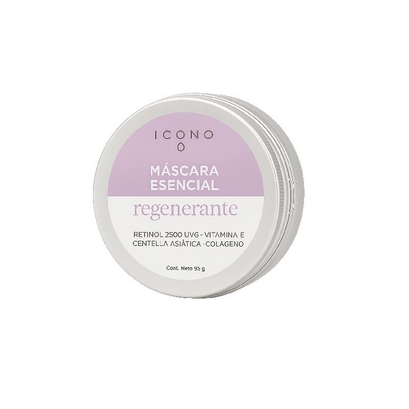 Icono Máscara regenerante Retinol. Vit E. Centella Asiat. Colágeno 95 Grs.