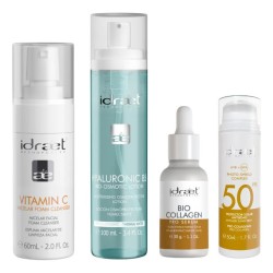 KIT FACIAL HIDRATACIÓN, FIRMEZA Y PROTECCIÓN SPF 50 – 4 PASOS