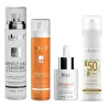 KIT FACIAL PIEL GRASA Y MIXTA IDRAET  LIMPIEZA, HIDRATACIÓN Y CONTROL DE BRILLO 4 PASOS