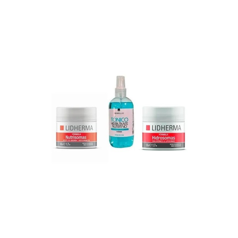 Rutina Hidratante y Nutritiva Lidherma + Biobellus