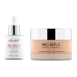 Kit Anti-edad Pro Reti C Idraet: Crema y Sérum con Retinol y Vitamina C